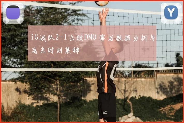 iG战队2-1击败DMO 赛后数据分析与高光时刻集锦
